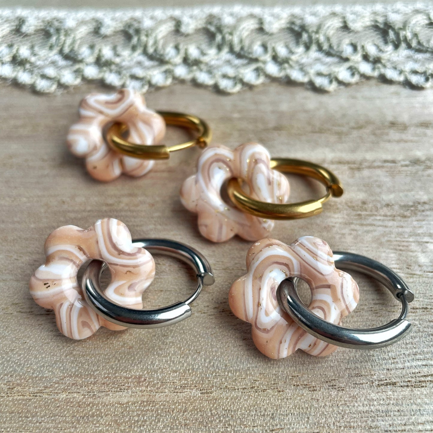 Modèle Flora - Vanille / Caramel