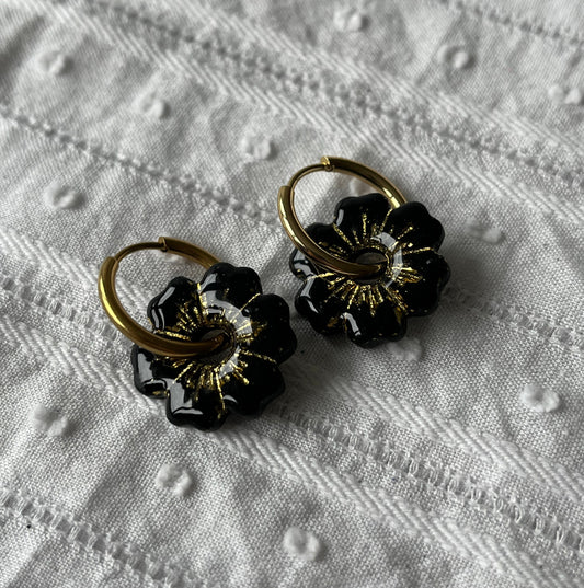 Créoles Louisa - Noir